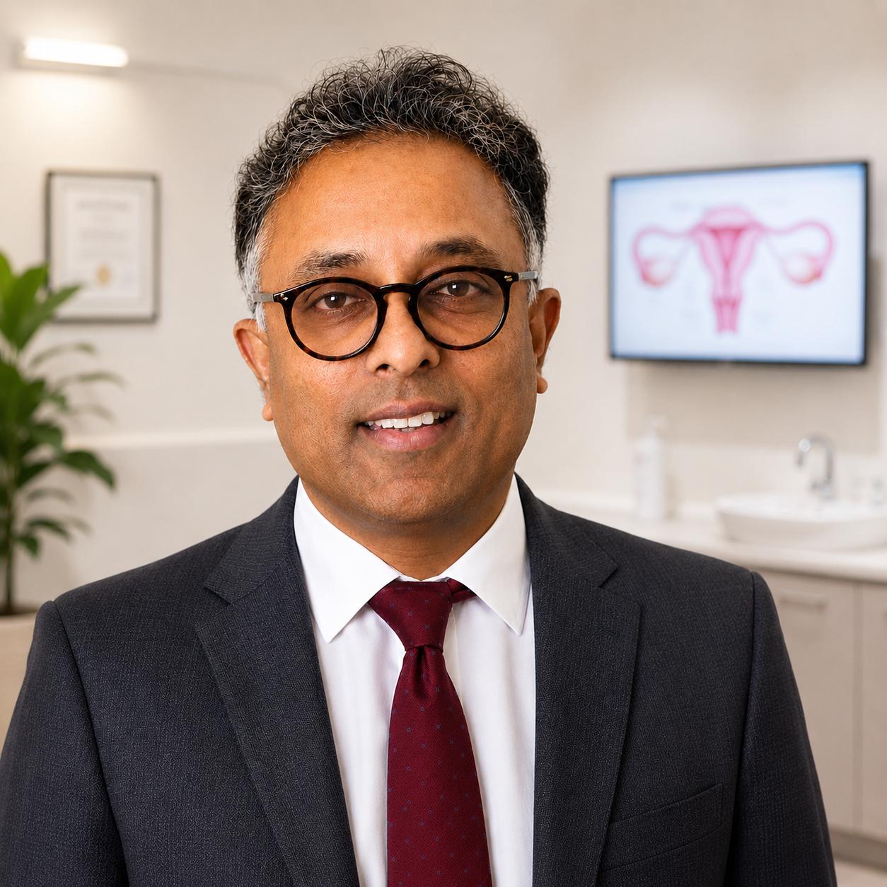 Mr Kirana Arambage MBBS, MSc (Adv Gyn Endoscopy), MRCOG